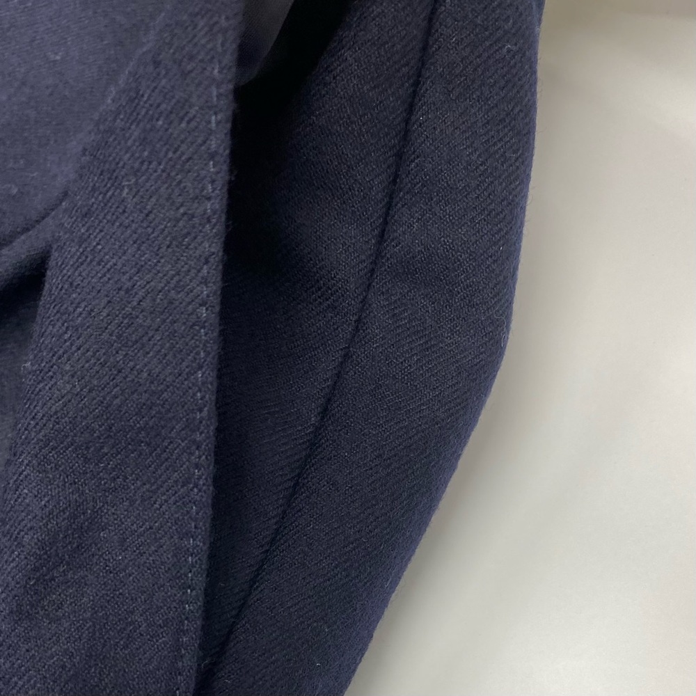 Harve Benard Women’s Navy Blue Wool Pants 14 Lined Side Zip/Button Closure NWT - Picture 5 of 14